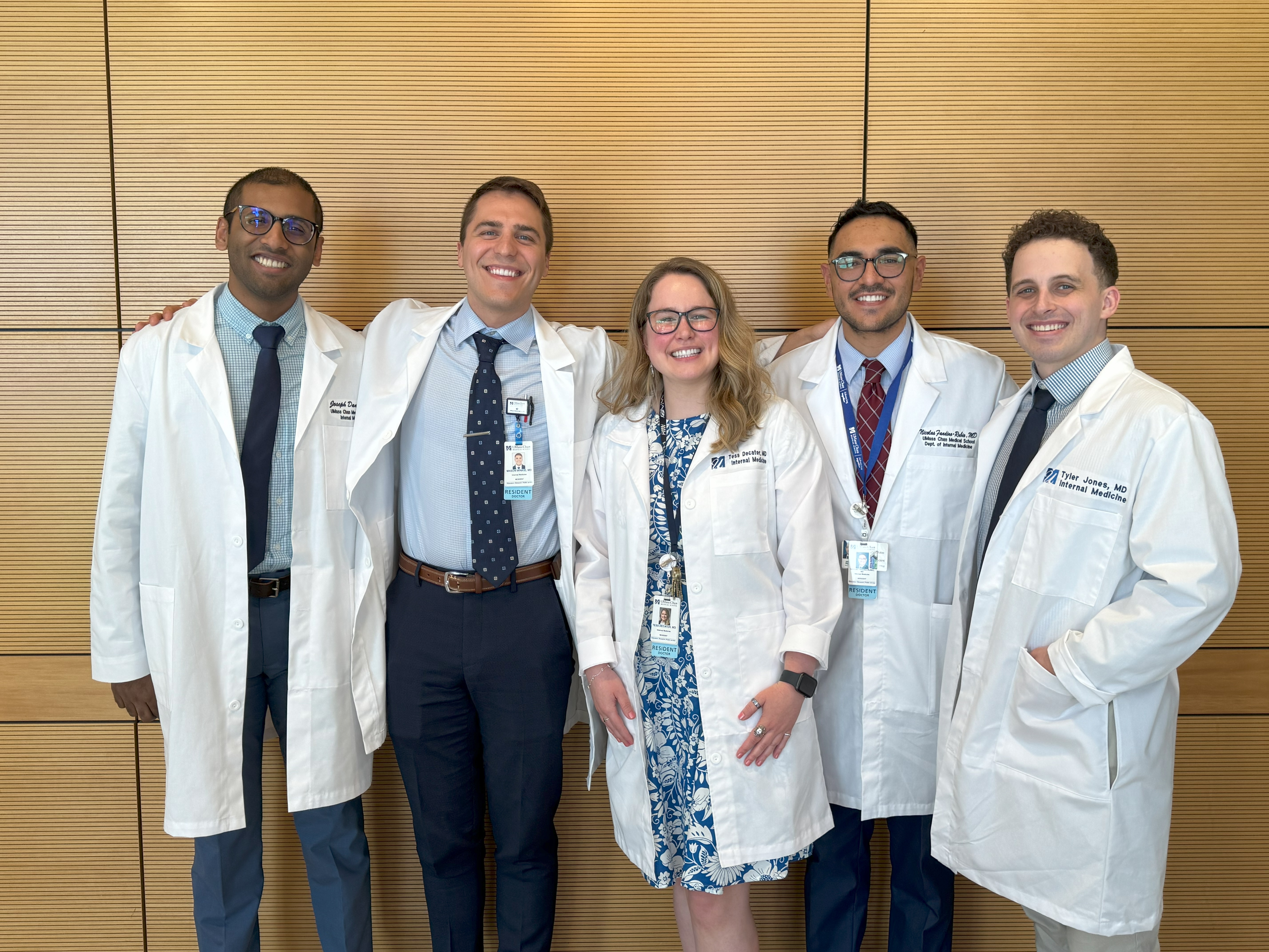 Joseph Daniel, Mason Winkie, Tess Decater, Nicholas Fandino-Rubio, and Tyler Jones