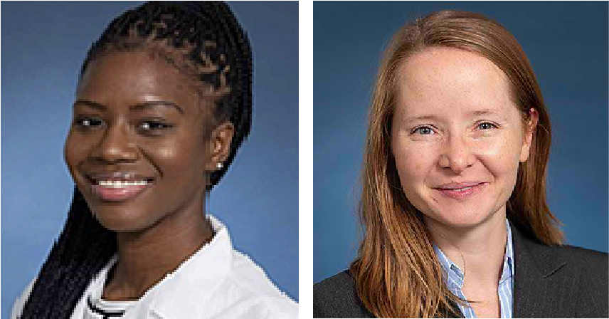 Sakeina Howard-Wilson and Lara Kovell