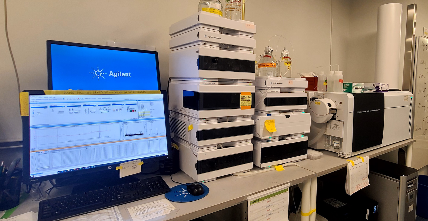 Agilent 6530 QTOF LC/MS