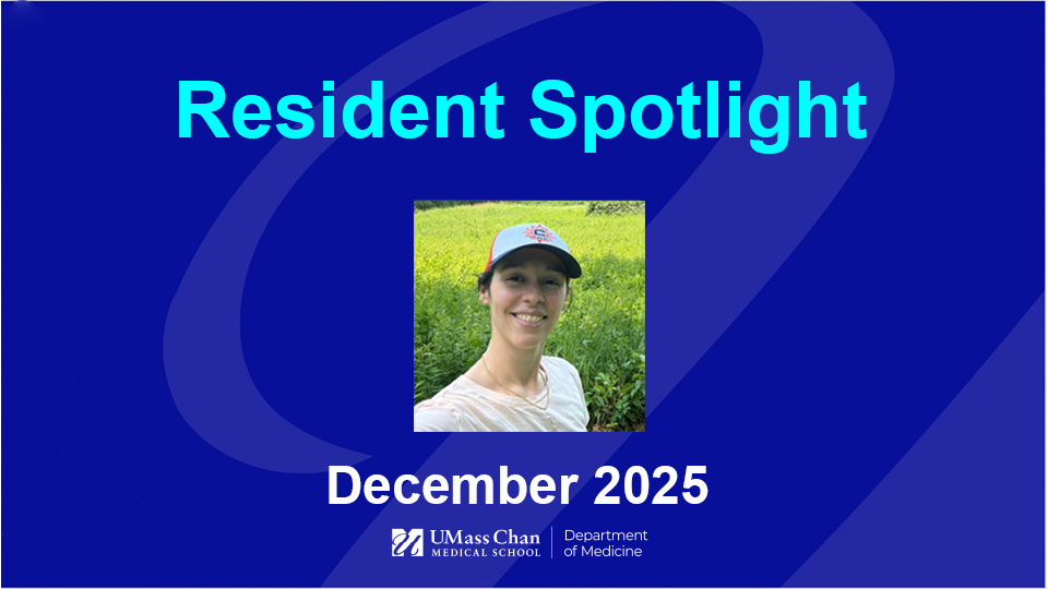 Resident Spotlight, December 2025, image of Maria Elena Navedo, MD