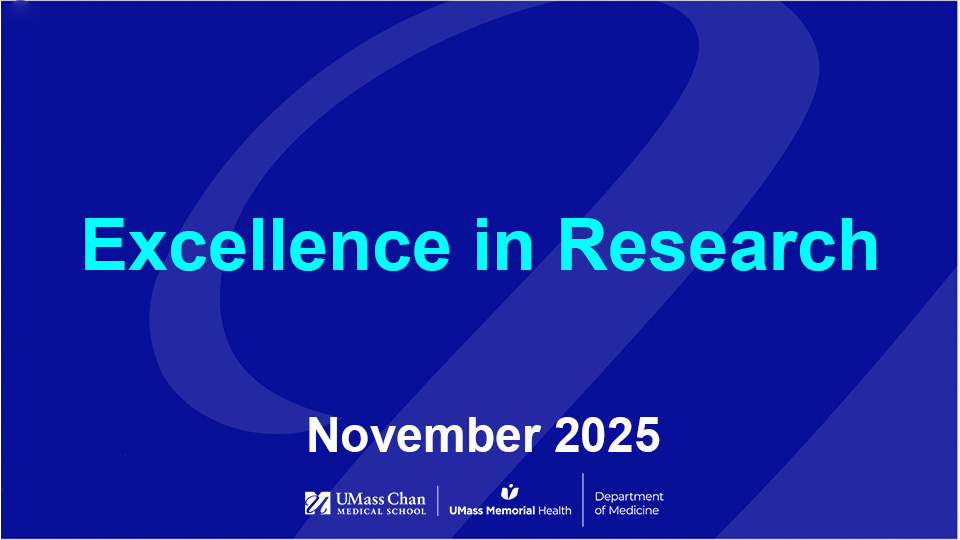  Excellence in Research, November 2025