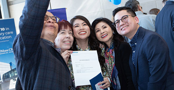 Match Day 2022 a joyous in-person celebration at UMass Chan Medical School