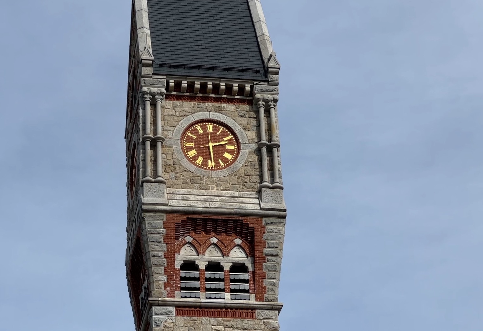 This is a picture of the Clock Tower at Worcester Recovery Center and Hospital 