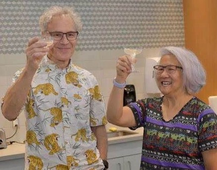 Victor and Candy at PMM Nobel Prize Celebration in the NERB