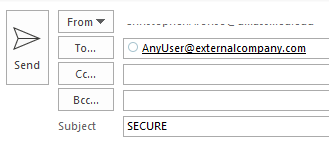 Proofpoint send Proofpoint send