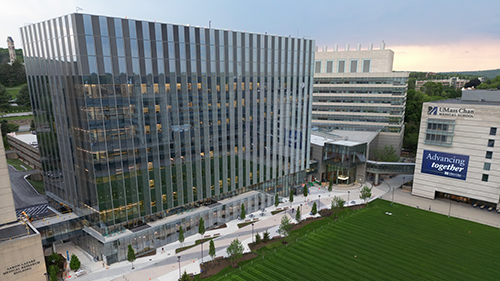 Paul J. DiMare Center building on the UMass Chan campus