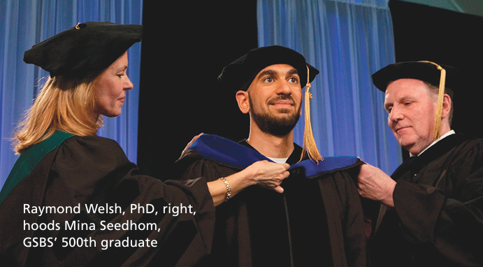 Mina Seedhom, PhD UMass Medical School graduation