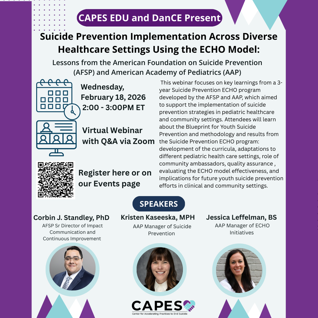 ECHO Model Webinar Flyer