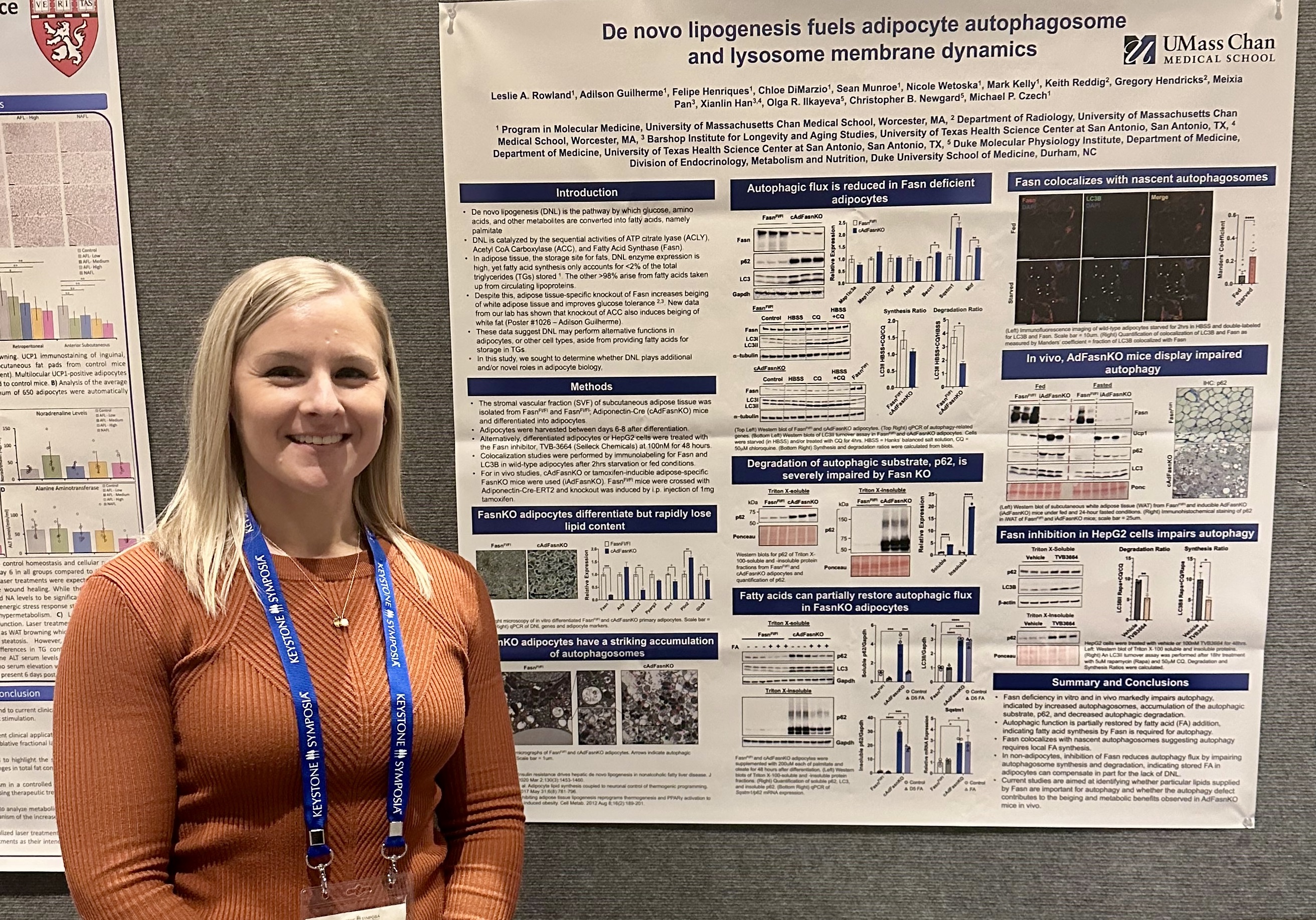 Leslie Rowland poster session