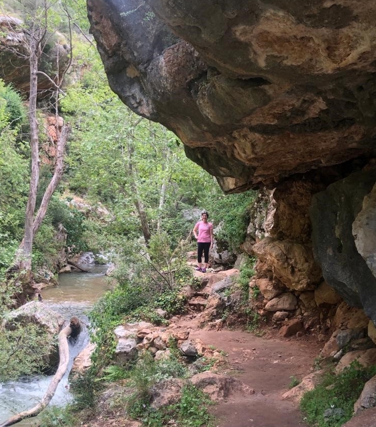 Madona Azar, MD Endocrinologist Hiking Photo