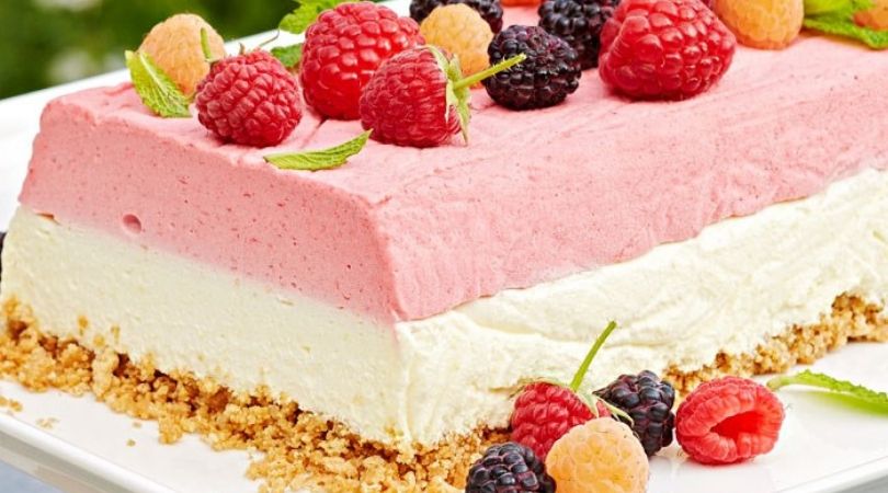 Raspberry-Lemon Chiffon Icebox Cake Recipe