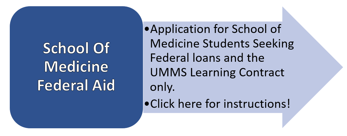 School of Medicine Federal Loan only pathway