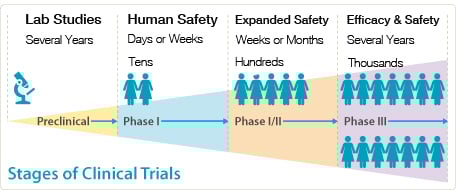 What is a Clinical Trial - Horae Gene Therapy Center at UMass Chan Medical School Stages of Clinical Trials