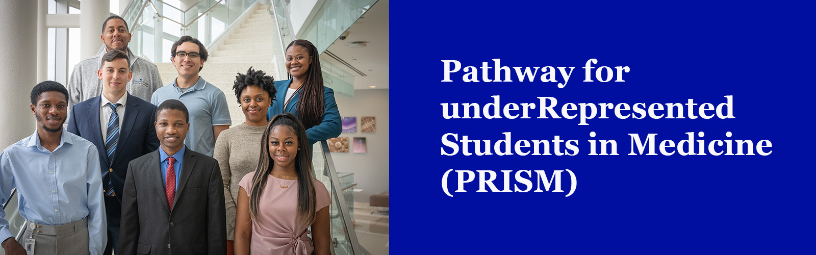 Pathway for underRepresented Students in Medicine (PRISM) image of the members of PRISM