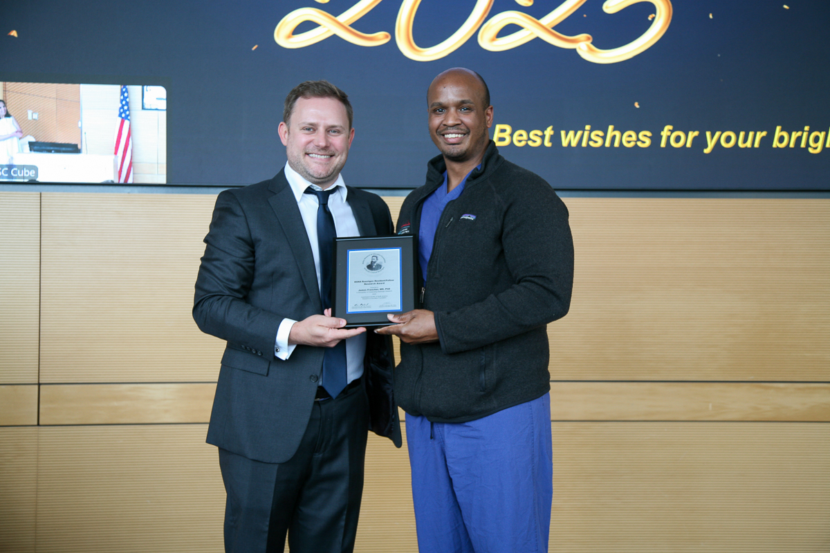 James Frencher, MD, PhD research award