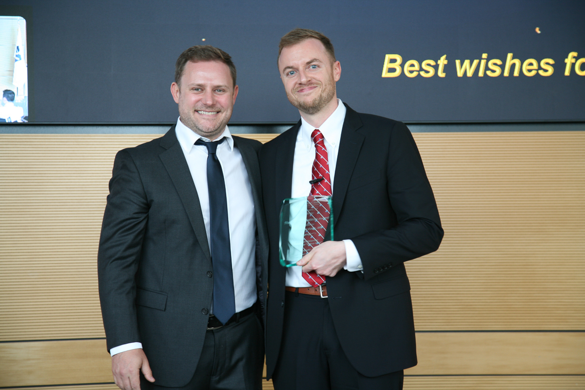 Kristopher Kelly, MD Balikian Award honoree 2025