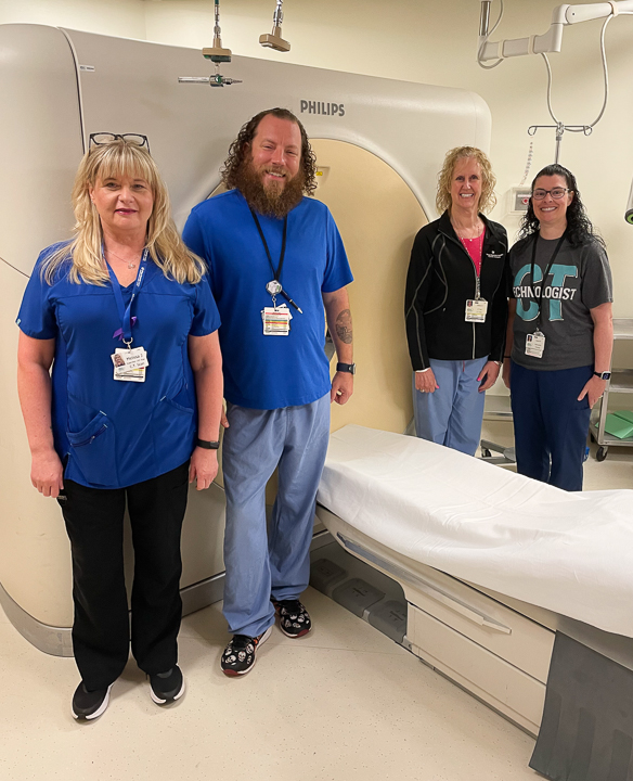 Radiology techs at Milford Regional
