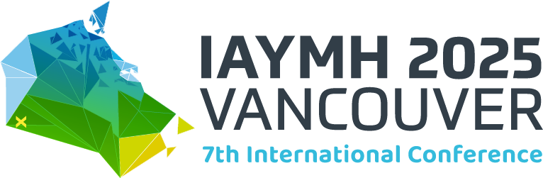 diamond rock exploding with text IAYMH 2025 Vancouver