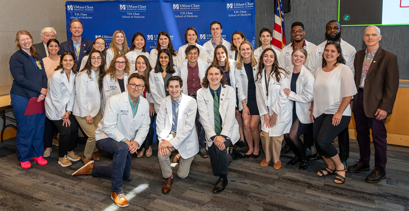 UMass Chan Gold Humanism Honor Society inducts 39 members