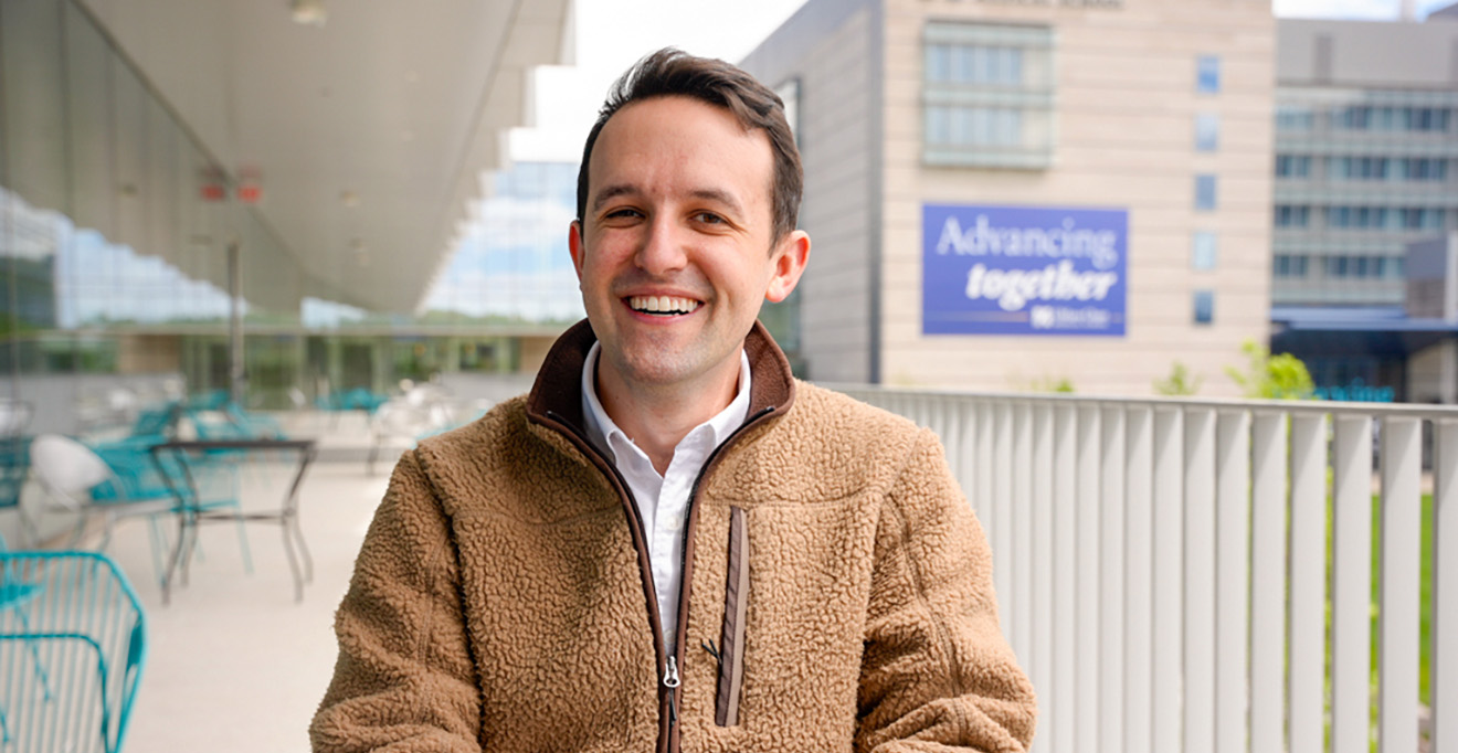 PhD candidate Bradley Class receives NIH grant to study Louis-Bar syndrome