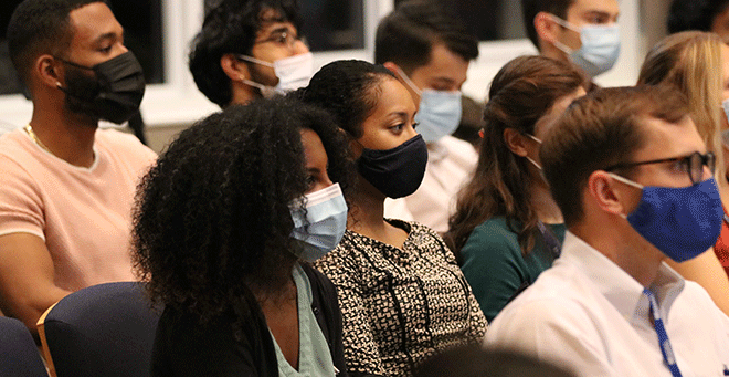 Chancellor Collins welcomes SOM Class of 2025 to ‘an exciting time to be coming into medicine’