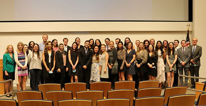 Alpha Omega Alpha Honor Medical Society at UMass Chan Medical School welcomes new members