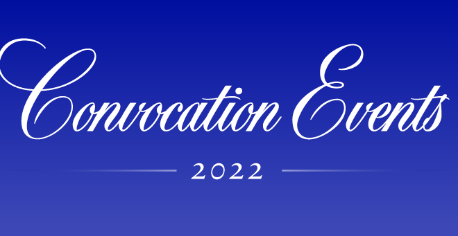 Convocation week Sept. 12-16 celebrates students, faculty at start of academic year