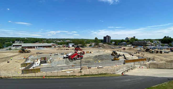 South Road garage expansion project to impact traffic