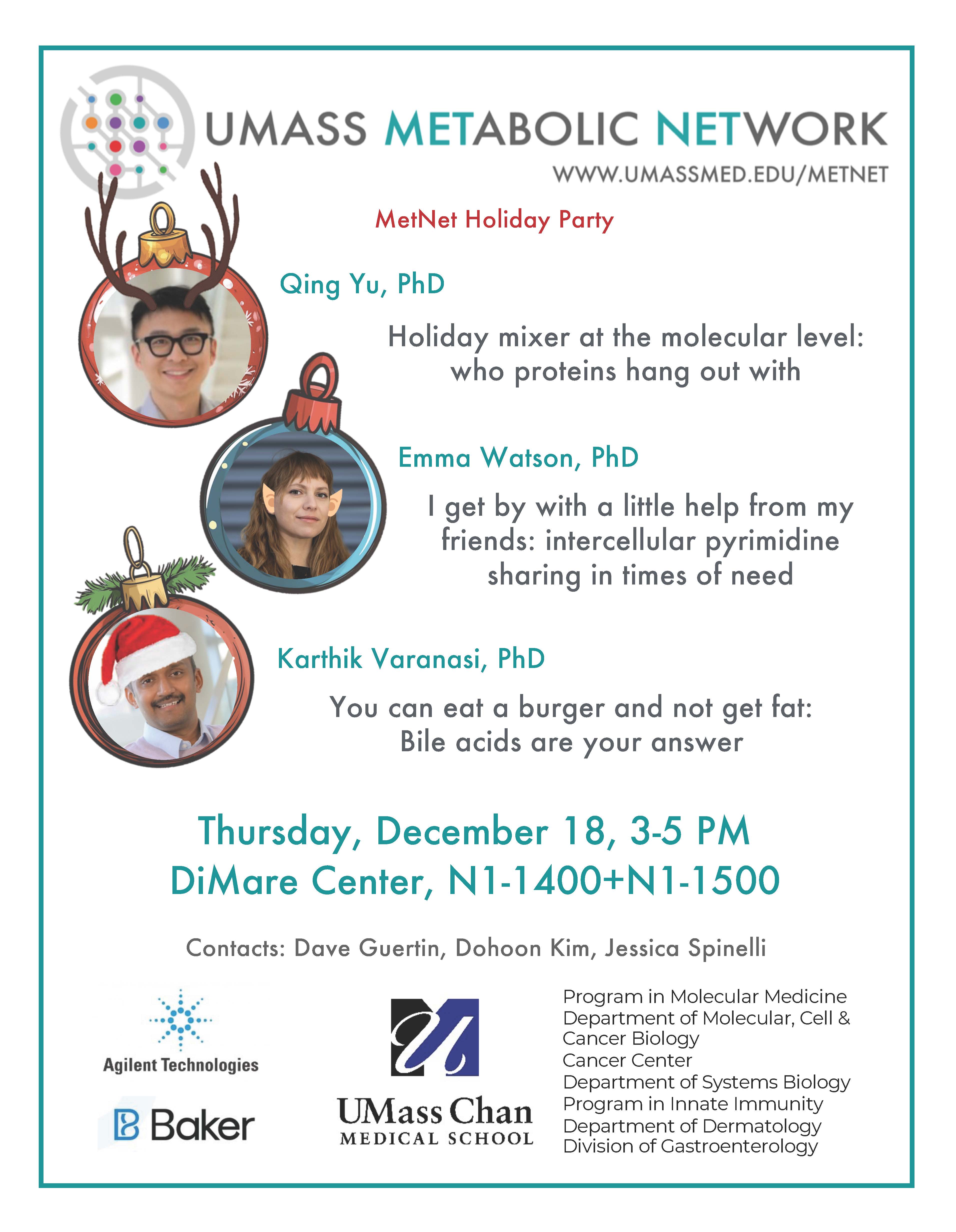 MetNet Holiday Seminar 2025