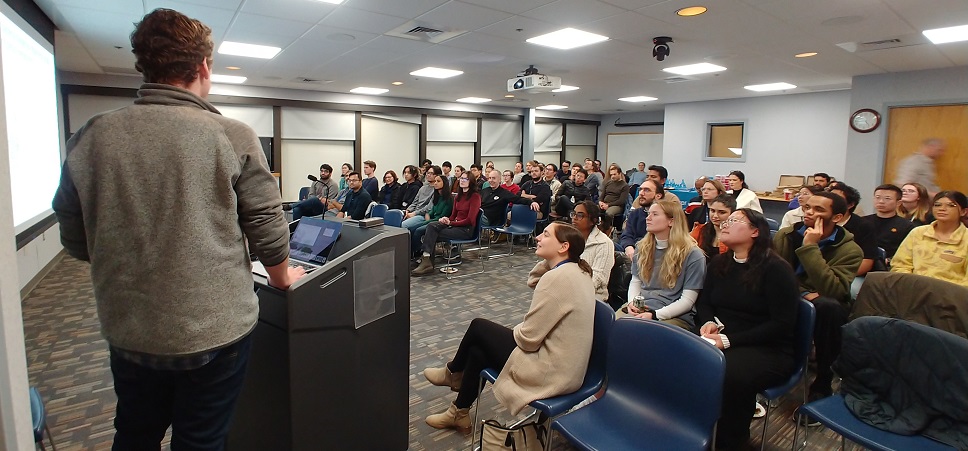 Baker December Conference Audience
